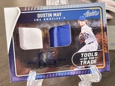 2022 Panini Absolute Tools of the Trade 2 Swatch /199 Dustin May #TTT2-DM Dodger