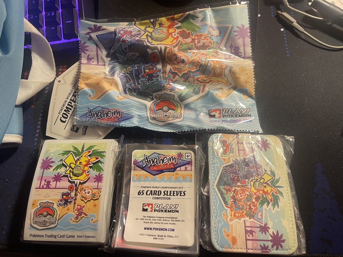 Pokémon 2017 World Championships - Competitor Backpack + Swag | eBay