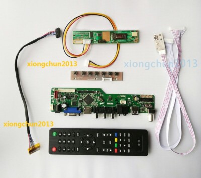 TV HDMI USB AUDIO VGA AV LCD Controller Board For LTN150P2 B150PG01 1400x1050 