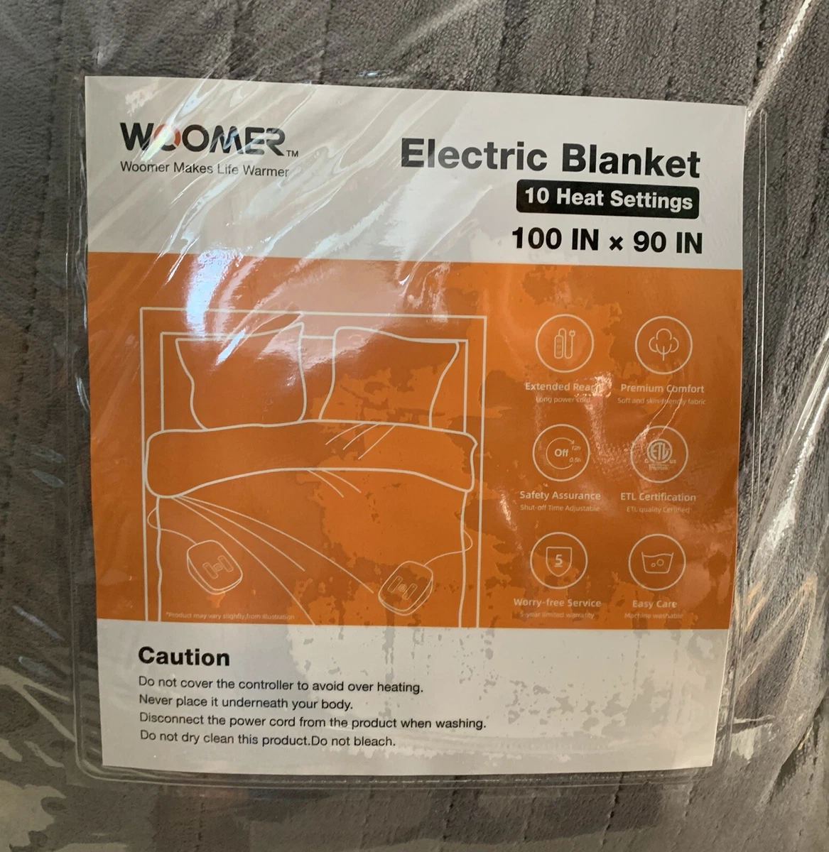 woomer electric Blanket | eBay