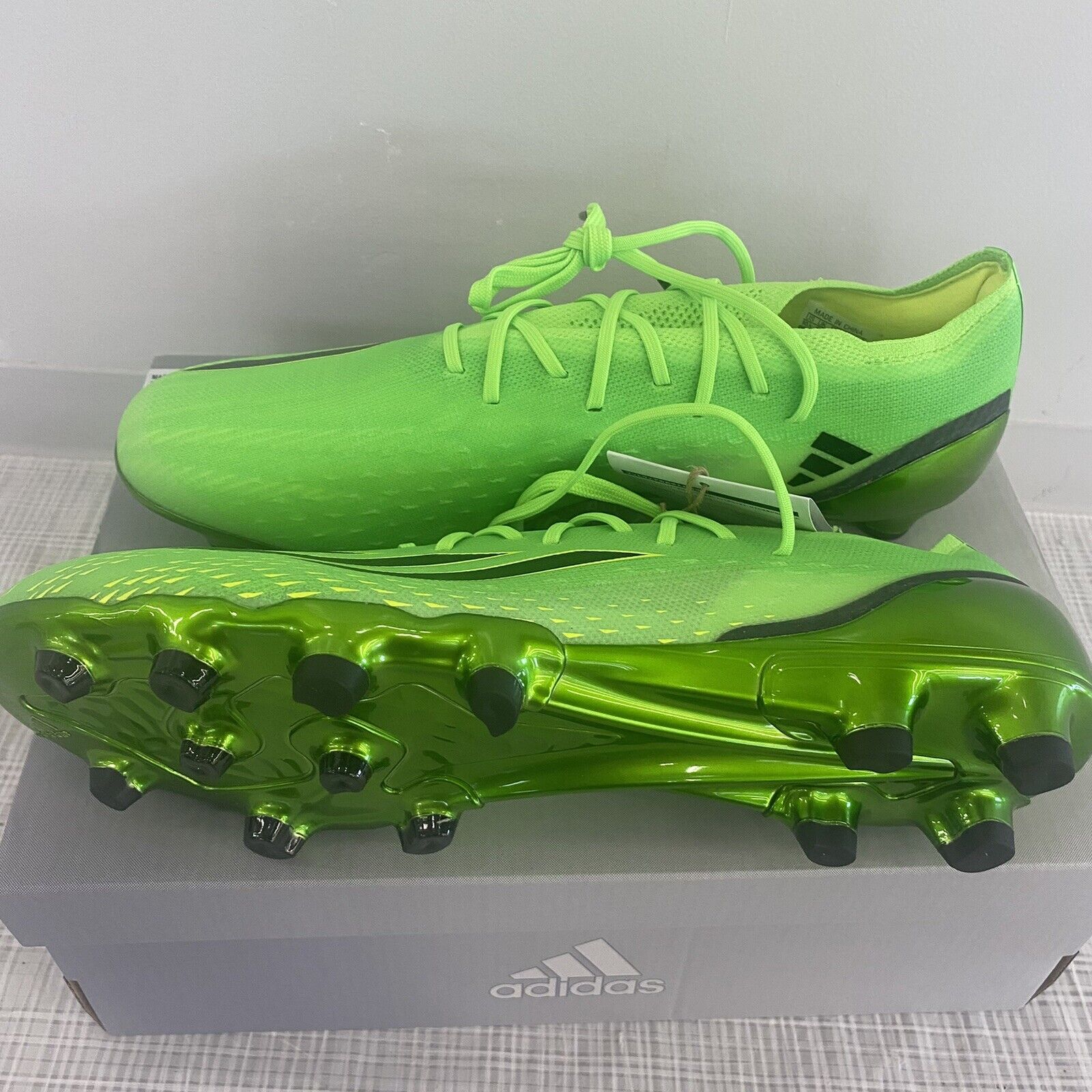 Adidas X Speed ​​Portal.1 Artificial Hard / Turf Soccer Shoes HG/AG GW8437  Green