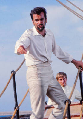 The Austrian actor Maximilian Schell filming East of Java 1969 OLD PHOTO 1