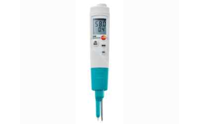 Testo 206 pH2 pH-Meter Piaccameter Portabel Für Semisolide Stoffe 0563 2062