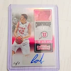 Panini 2016-17 Contenders Draft Picks Jakob Poeltl #109 Champ Ticket Auto 1/1
