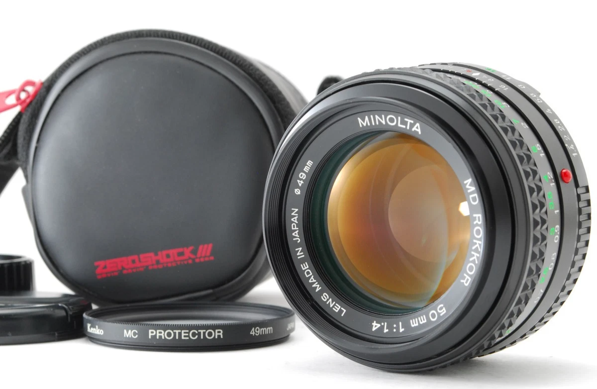 Minolta MD f/1.4 Lenses 50mm Focal for sale | eBay