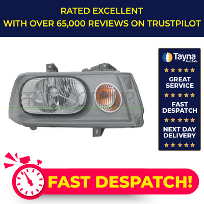 Headlight Headlamp fits CITROEN DISPATCH 1.9D Left 04 to 06 N/S Passenger Side