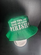 St Patrick's Day Unisex Reversible Bucket Hat Adult Size Fits Most