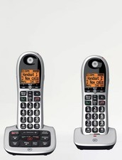 BT Big Button Cordless Phone Twin by BT