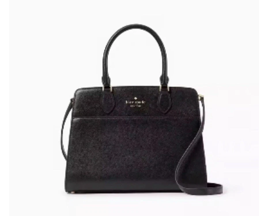 Kate Spade Madison Saffiano Leather KC436 Medium Satchel (Black) - NEW w/Tags
Opens in a new window