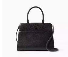 Kate Spade Madison Saffiano Leather KC436 Medium Satchel (Black) - NEW w/Tags