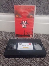 28 Days Later VHS Tape UK Danny Boyle Horror Cult Zombie 18 Films