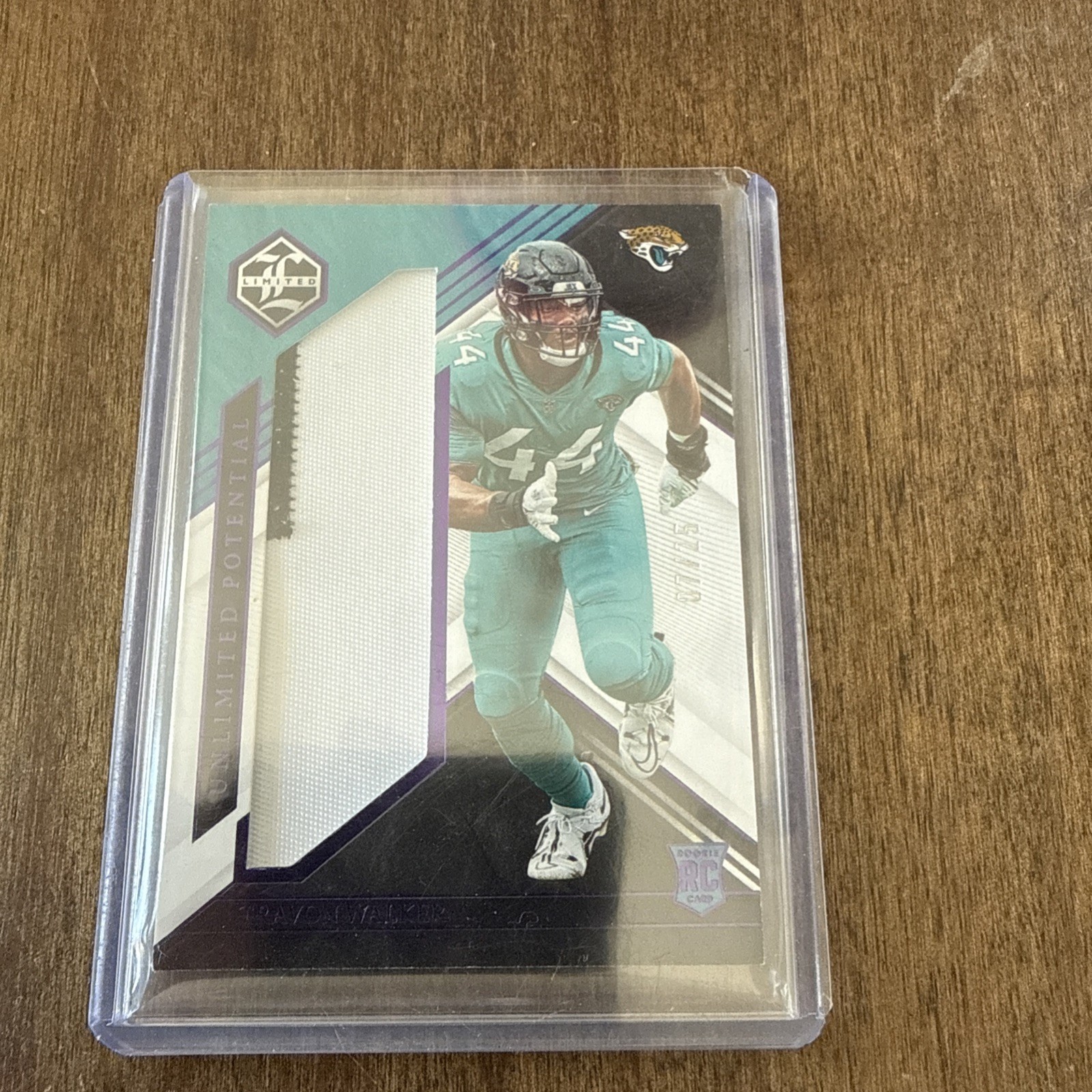 2022 Panini Limited - Unlimited Potential Travon Walker #LP-TWA /25 (MEM, RC)