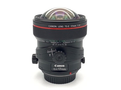 Canon TS-E 17mm F4L Tilt-Shift Ultra Wide Lens Front Rear Cap from