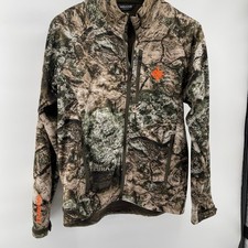 NOMAD Mossy Oak Elements Camo Jacket Men's Large Full Zip Hunting Outdoor