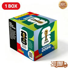 Panini 2026 FIFA World Cup Sticker Box 50 Packs Soccer Football Collectibles