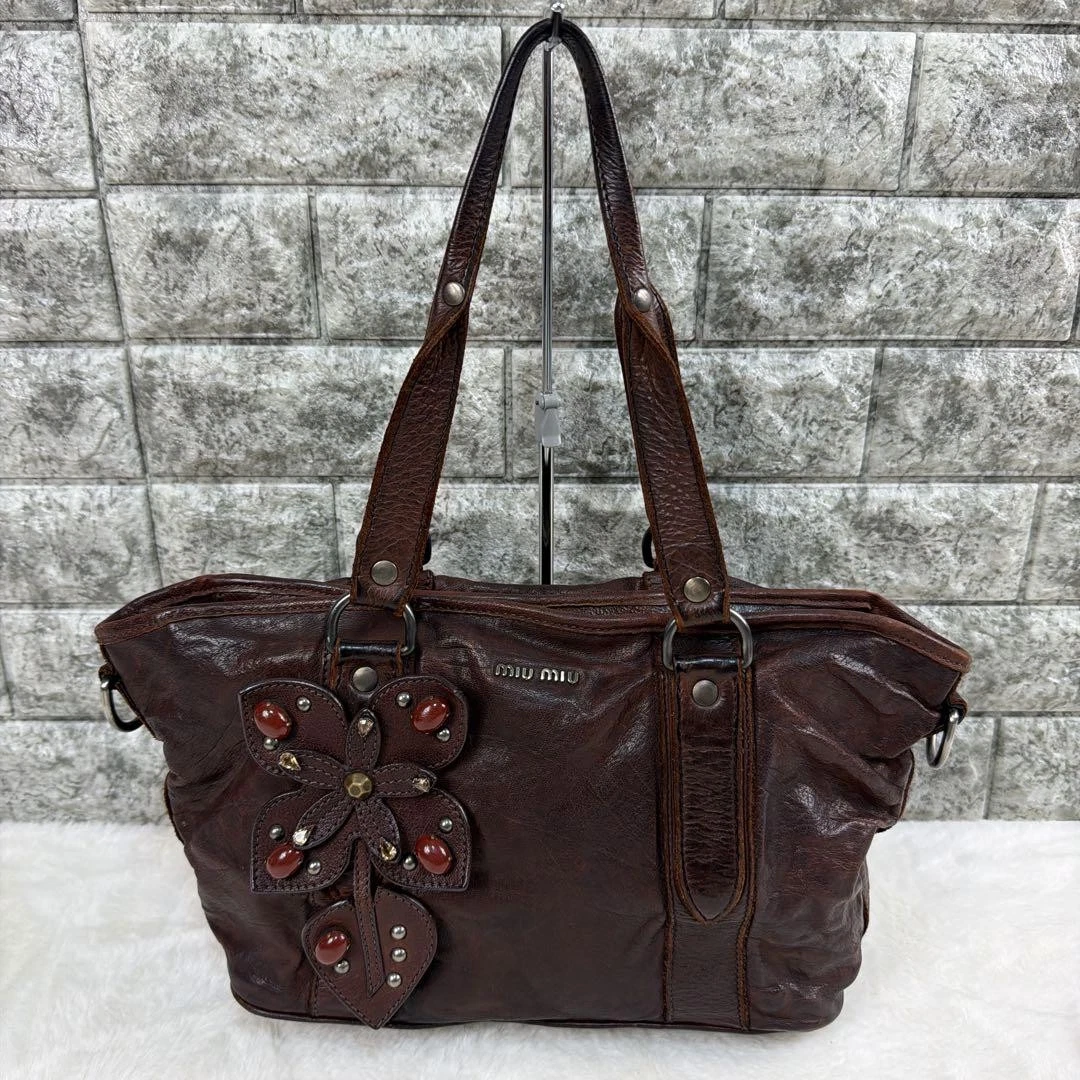 Miu Miu Tote Brown Bags & Handbags for Women for sale | eBay
