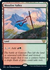 Mossfire Valley - Near Mint MTG Commander: Kamigawa: Neon Dynasty