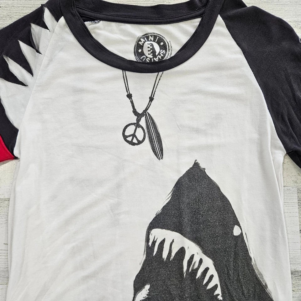 Camisa manga larga MINI SHATSU 8 Shark Surf para niños DC-TT20 Foto 4 de 4