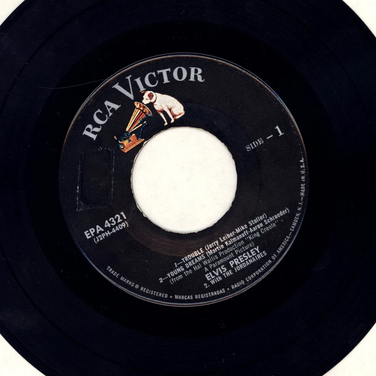 Elvis King Creole Vol. 2 1958 EP Crawfish, Trouble +2 Blues Rock VG+