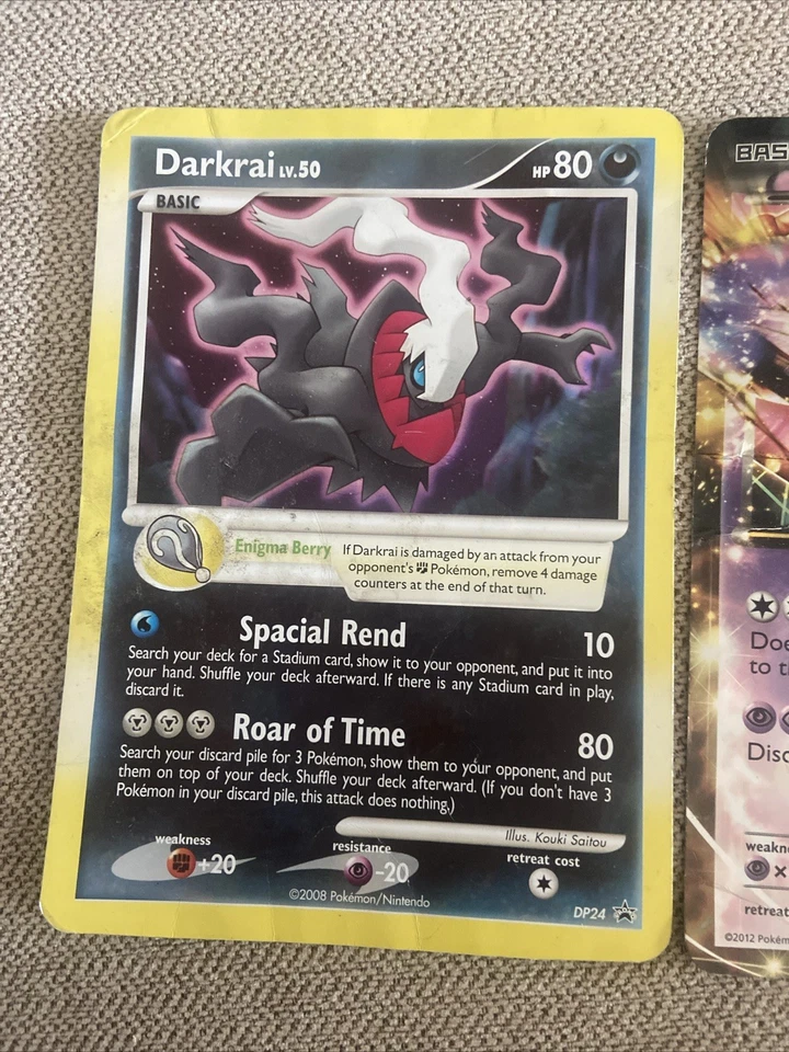 Mewtwo EX 054/099 Holo  And Darkrai Jumbo Cards - Image 3 of 4