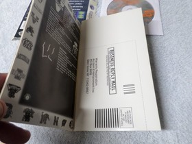 College Slam (Sega Saturn, 1996) - Back Cover, Game & Manual only - No Case