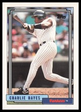 1992 Topps Traded #46T Charlie Hayes New York Yankees Baseball Card