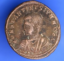 Roman bronze coin Constantine I AD 306-337, 18mm     [33990]
