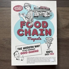 Food Chain Magnate Board Game Splotter Used 