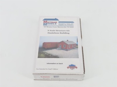 N 1/160 Scale Motrak Models Laser-Cut Kit 13000 Danielson Building - SEALED
