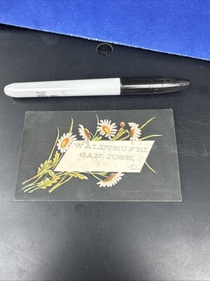 Waldteufei Trade Card - San Jose, CA. S526