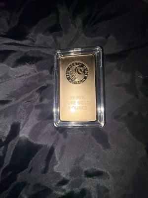 #ad #ad The Perth Mint 1 oz Gold Bar 0.9999 Fine Gold 99.99% Pure Gold $2250.00
