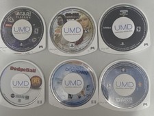 Atari Classics, Tekken, Monster Jam, DodgeBall PSP UMD Action  Adventure Lot