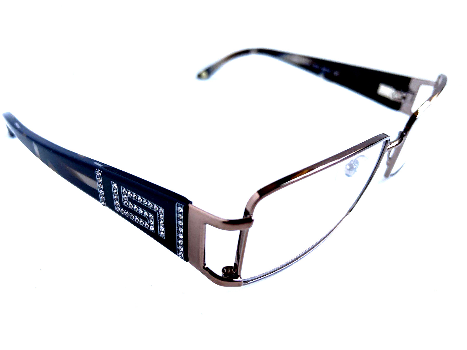 New Versace Mod. 1163-B 1013 52mm Bronze Men's Women's Eyeglasses Frame Italy #9 thumbnail 8