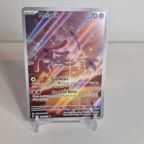 POKEMON CARD: Mesprit 204/191 Temporal Forces Holo Rare Basic 70 HP ENG 2024