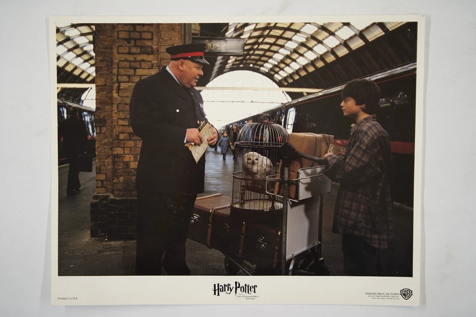 HARRY POTTER AND THE PHILOSOPHER'S - SORCERER'S STONE Set of11 Movie Lobby Cards - Image 4 of 4