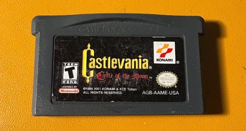 Castlevania Circle of the Moon Nintendo Game Boy Advance Gameboy Authentic