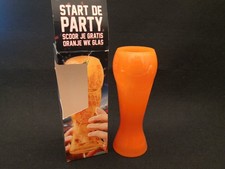 Fu&szlig;ball WM 2014 Promotion Sammlerglas Pokaldesign Oranje WM Niederlande 300 ml