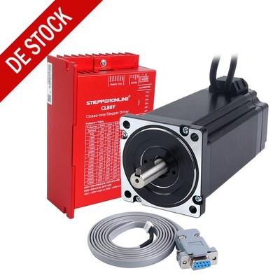 STEPPERONLINE 1-Achse Closed-Loop-Schrittmotor Kit 12Nm Nema34 Motor mit Treiber