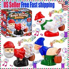 Bubble Booty Claus, Santa Bubble Butt Blower, Automatic Bubbles Blowing Machine