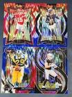 2024 Select Football RED AND BLUE SHOCK PRIZMS You Pick - 2 Card Minimum