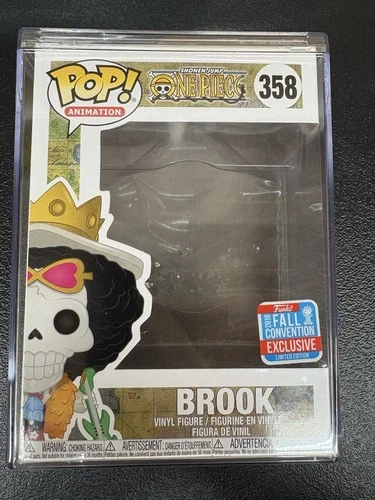 Funko POP! Anime “One Piece” Brook  #358 (2018 Fall Con) BOX & INSERT ONLY