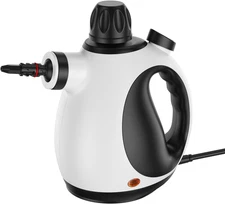 Handheld Steam Cleaner, Pressurized Steam Cleaner with 9Pcs Accessories & Safety