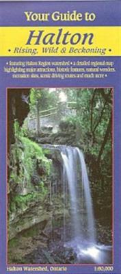 1998 Trail Map HALTON WATERSHED Hamilton Ontario Canada