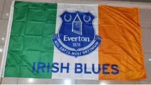 FANION FOOTBALL ancien vintage WIMPEL PENNANT - Everton FC