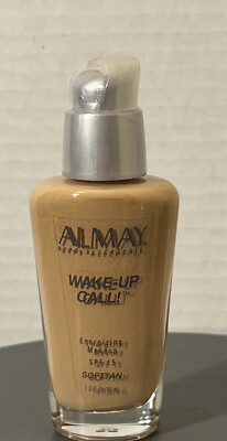 Almay Hypo Allergenic Wake-Up Call! Energizing Makeup SPF 15 SOFTTAN  New Sealed