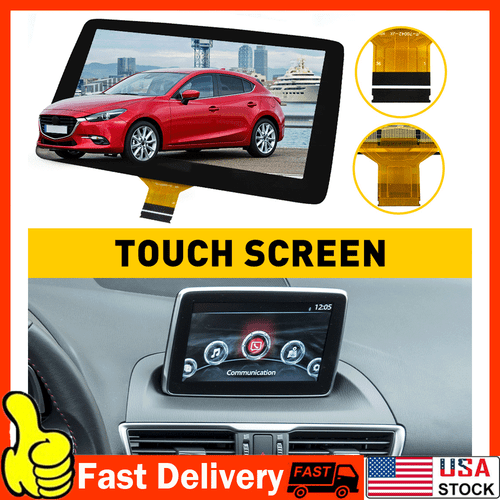 Touch Screen Glass Digitizer For Mazda 3 2014-2016 7" Radio Information Display - Picture 21 of 22