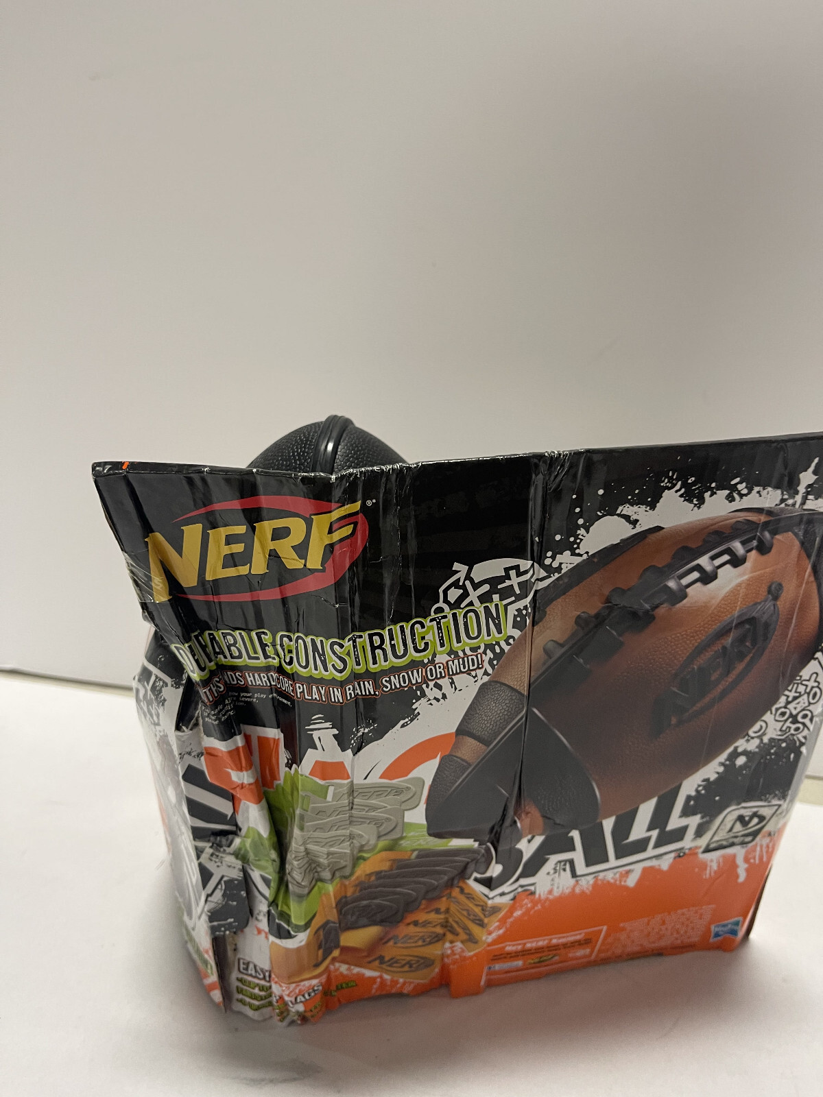 Nerf Flag Football with 12 Easy Clip Flags New with Damaged Box eBay