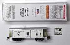 MTL Micro-Trains 13051120 130120 Baltimore and Ohio B&O C3003 bay window caboose