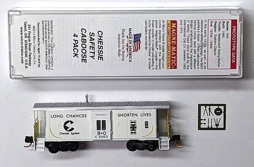 MTL Micro-Trains 13051120 130120 Baltimore and Ohio B&O C3003 ventana de bahía furgón de cola | Zustand: New