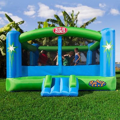 Large Inflatable Bounce House Bouncer Moonwalk  Kids Backyard  Party PlayTime